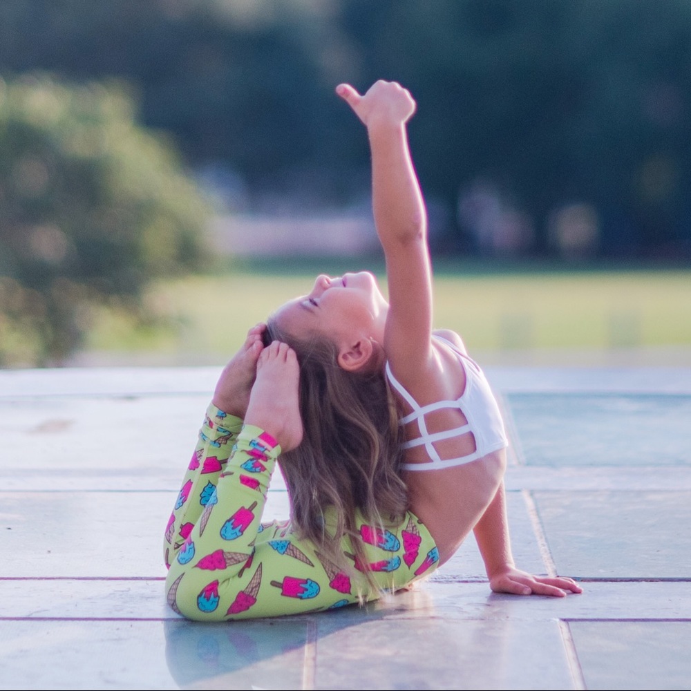 HOLD. Flexi Lexi mini ice cream kids legging